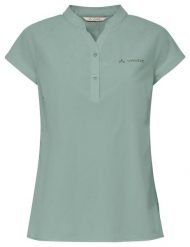 Koszula-bluzka damska Yaras SL Shirt II. Zielone koszule Vaude, bez wzorów, z materiału, eleganckie, bez kołnierzyka, bez ramiączek. Za 259.00 zł.
