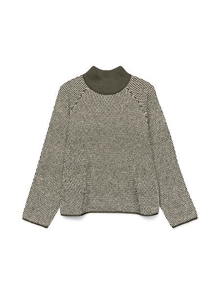 Vero Moda Sweter w kolorze khaki rozmiar: S. Brązowe swetry Vero Moda, s, bez wzorów, bez ramiączek. Za 109.78 zł.
