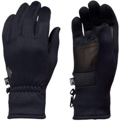 Rękawice turystyczne unisex Black Diamond Heavyweight Screentap. Czarne rękawiczki Black Diamond, bez wzorów, sportowe. Za 142.50 zł.