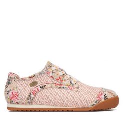 Półbuty Laura Vita. Czerwone półbuty wsuwane LAURA VITA, bez wzorów, bez obcasa, na płaskiej podeszwie. Za 479.99 zł.