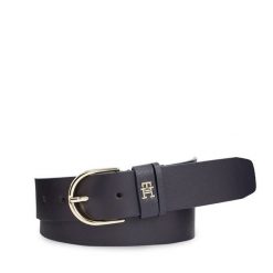 Pasek Damski Tommy Hilfiger. Niebieskie paski Tommy Hilfiger, bez wzorów. Za 289.99 zł.