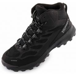 Merrell Speed Strike Mid GTX damskie buty outdoor czarne 42. Czarne trekkingi Merrell, bez wzorów, z gore-texu, bez zapięcia, outdoorowe, gore-tex. Za 675.99 zł.