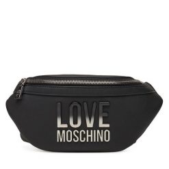 Saszetka nerka LOVE MOSCHINO. Czarne nerki i saszetki Love Moschino, bez wzorów, bez dodatków. Za 519.99 zł.