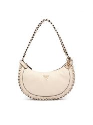 Guess Torebka Petra HWBG97 50010 Kremowy. Białe torebki klasyczne Guess, z aplikacjami, ze skóry, bez dodatków. Za 584.99 zł.