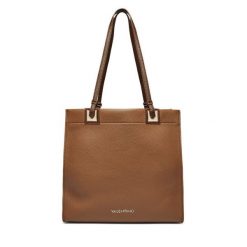 Torebka Valentino. Brązowe torebki klasyczne Valentino, bez wzorów, klasyczne, bez dodatków. Za 399.99 zł.
