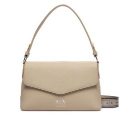 Torebka Armani Exchange. Brązowe torebki klasyczne Armani Exchange, bez wzorów, klasyczne, bez dodatków. Za 614.99 zł.