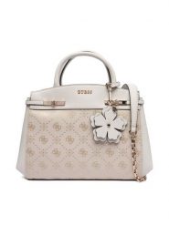 Guess Torebka Melinda HWJP99 02060 Écru. Torebki klasyczne Guess, z aplikacjami, ze skóry, bez dodatków. Za 679.99 zł.