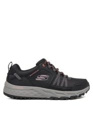 Skechers Trekkingi Escape Plan 180061/BKHP Czarny. Czarne buty trekkingowe Skechers, z materiału, bez zapięcia. Za 319.99 zł.