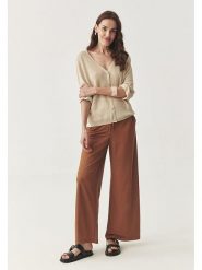 TATUUM Kardigan w kolorze beżowym rozmiar: XL. Brązowe swetry Tatuum, xl, bez wzorów, bez ramiączek. Za 131.12 zł.