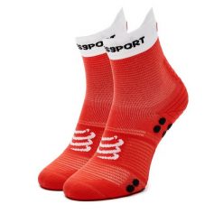 Skarpety wysokie unisex Compressport. Czerwone skarpetki Compressport, bez wzorów. Za 59.99 zł.