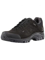 Haglöfs Skórzane buty turystyczne "Ridge GTX" w kolorze czarnym rozmiar: 38. Czarne buty trekkingowe Haglöfs, z gore-texu, bez zapięcia. Za 441.31 zł.