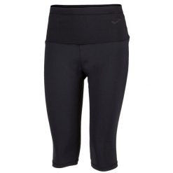 Legginsy fitness damskie Joma Sculpture 3/4. Czarne legginsy Joma, s, bez wzorów, na fitness i siłownię. Za 92.99 zł.