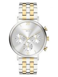 Liebeskind Chronograf w kolorze srebrno-złotym rozmiar: onesize. Szare, analogowe zegarki Liebeskind, ze stali. Za 478.99 zł.