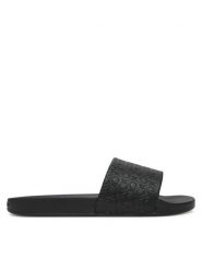 Calvin Klein Klapki Pool Slide Mono HW0HW02541 Czarny. Czarne klapki Calvin Klein, bez wzorów, z materiału, bez obcasa, bez zapięcia. Za 149.99 zł.