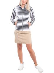 Bluza Damska Luhta Ilvessalo. Białe bluzy Luhta, s, bez wzorów, z materiału, bez ramiączek, z kapturem. Za 409.00 zł.