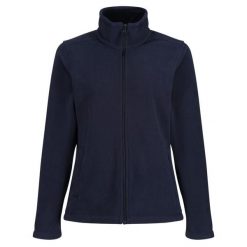 Damska Bluza Polarowa Micro Z Pełnym Zamkiem Błyskawicznym. Niebieskie bluzy bez kaptura Regatta, na zimę, s, bez wzorów, z polaru, bez kaptura, trekkingowe. Za 98.99 zł.