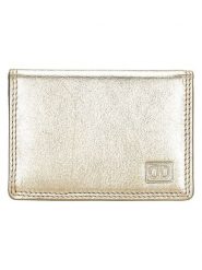 Beagles Skórzany portfel w kolorze złotym - 10 x 8 x 2 cm rozmiar: onesize. Żółte portfele Beagles, bez wzorów, z materiału. Za 65.54 zł.
