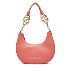 Torebka LOVE MOSCHINO. Pomarańczowe torebki klasyczne Love Moschino, bez wzorów, klasyczne, bez dodatków. Za 499.99 zł.