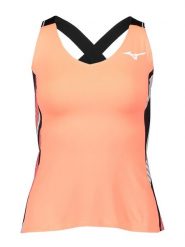 Mizuno Top sportowy w kolorze pomarańczowym rozmiar: XS. Pomarańczowe topy sportowe Mizuno, xs, bez wzorów, z materiału, outdoorowe. Za 66.16 zł.