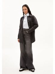 Armedangels Kurtka koszulowa "Almaraa" w kolorze czarnym rozmiar: L. Czarne kurtki ARMEDANGELS, l, bez wzorów, z bawełny, bez kaptura. Za 434.99 zł.