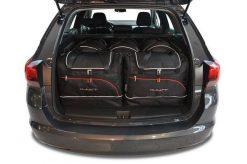 Torby Do Bagażnika Opel Astra Tourer 2016-2021 5Szt Kjust. Czarne torby podróżne KJUST, bez wzorów, z kauczuku. Za 1,540.00 zł.