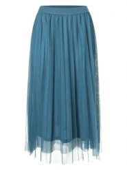 More & More Spódnica w kolorze niebieskim rozmiar: 44. Niebieskie spódnice More & More, bez wzorów, midi, rozkloszowane. Za 86.99 zł.