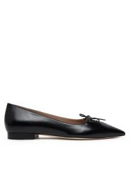 MALONE SOULIERS Baleriny Hedy Flat 10-4 Czarny. Czarne baleriny MALONE SOULIERS, bez wzorów, ze skóry, bez obcasa, bez zapięcia. Za 1,659.00 zł.