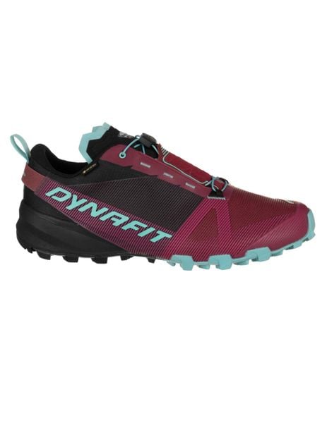 Buty do biegania damskie DYNAFIT Traverse GTX. Czerwone buty do biegania Dynafit, z gore-texu, bez zapięcia. Za 667.75 zł.