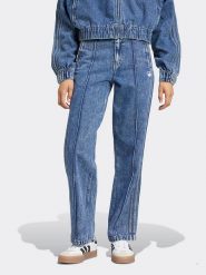 Adidas Dżinsy w kolorze niebieskim rozmiar: 31. Niebieskie jeansy adidas, bez wzorów, z podwyższonym stanem. Za 233.33 zł.