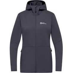 Kurtka softshell damska Jack Wolfskin Feldberg Hoody. Brązowe kurtki przejściowe sportowe Jack Wolfskin, m, bez wzorów, z materiału, bez kaptura, trekkingowe. Za 429.99 zł.