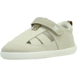 Sandały GARVALIN 262341G Beżowy. Brązowe sandały GARVALIN, bez wzorów, z tkaniny, sportowe, bez obcasa, bez zapięcia. Za 161.99 zł.