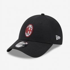 Czapka z daszkiem New Era AC Milan Core 940 - 60363649. Czarne czapki z daszkiem New Era, bez wzorów, sportowe. Za 109.25 zł.