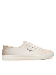Pepe Jeans Tenisówki Brady Colors W PLS31600 Różowy. Czerwone trampki Pepe Jeans, bez wzorów, z jeansu, bez zapięcia. Za 189.99 zł.