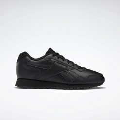 Buty do chodzenia damskie Reebok Glide. Czarne buty do biegania Reebok, bez wzorów, z gumy, bez zapięcia, do biegania, Reebok Royal. Za 229.00 zł.