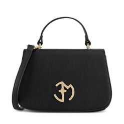 Torebka Eva Minge. Czarne torebki klasyczne Eva Minge, bez wzorów, klasyczne, bez dodatków. Za 329.99 zł.