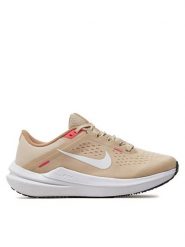 Nike Buty do biegania Air Winflo 10 DV4023 100 Beżowy. Brązowe buty do biegania Nike, bez wzorów, z materiału, bez zapięcia, do biegania. Za 359.99 zł.
