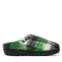 Kapcie Subu. Zielone kapcie Subu, bez wzorów. Za 269.99 zł.