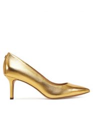 LAUREN RALPH LAUREN Szpilki Lanette 802978205001 Złoty. Żółte szpilki Lauren Ralph Lauren, bez wzorów, ze skóry, bez obcasa, na szpilce, bez zapięcia. Za 369.99 zł.