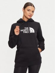 The North Face Bluza Drew Peak NF0A89EH Czarny Regular Fit. Czarne bluzy The North Face, l, bez wzorów, z bawełny, bez kaptura. Za 399.99 zł.