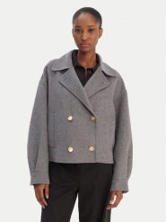 Tommy Hilfiger Kurtka przejściowa WW0WW47759 Szary Relaxed Fit. Szare kurtki Tommy Hilfiger, bez wzorów, z syntetyku, bez kaptura. Za 1,499.00 zł.