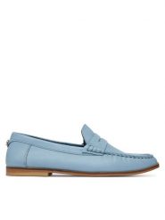 Beverly Hills Polo Club Mokasyny WI33-WEMBLEY205-03 Niebieski. Niebieskie mokasyny Beverly Hills Polo Club, bez wzorów, ze skóry. Za 299.99 zł.