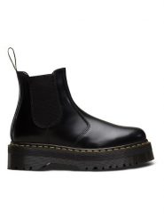 Dr. Martens Skórzane sztyblety w kolorze czarnym rozmiar: 46. Czarne buty sportowe lifestyle Dr Martens, bez wzorów, sportowe, bez zapięcia. Za 900.49 zł.