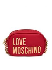 LOVE MOSCHINO Torebka JC4026PP1LKD0500 Czerwony. Czerwone listonoszki Love Moschino, bez wzorów, ze skóry, bez dodatków. Za 869.99 zł.