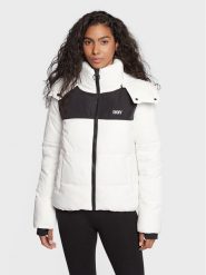 DKNY Sport Kurtka przejściowa DP2J9216 Biały Regular Fit. Białe kurtki przejściowe sportowe DKNY Sport, xs, bez wzorów, z syntetyku, bez kaptura. Za 939.99 zł.
