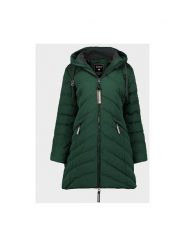 Geographical Norway Parka "Clarisal" w kolorze ciemnozielonym rozmiar: M. Zielone płaszcze Geographical Norway, m, bez wzorów, bez kaptura. Za 290.57 zł.