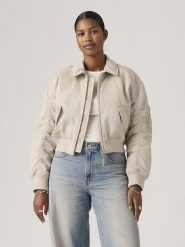 Levi's Kurtka w kolorze szarym rozmiar: M. Szare kurtki Levi's, m, bez wzorów, bez kaptura. Za 287.95 zł.