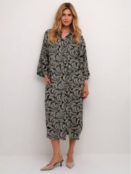 Kaffe Sukienka codzienna Martha 10507677 Kolorowy Regular Fit. Sukienki Kaffe, na co dzień, bez wzorów, z syntetyku, bez kołnierzyka, bez ramiączek, proste. Za 169.99 zł.