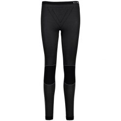 Damskie legginsy CMP. Czarne legginsy CMP, bez wzorów, z materiału. Za 158.50 zł.
