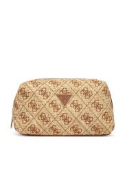 Guess Kosmetyczka PW7575 P6390 Brązowy. Brązowe torebki klasyczne Guess, z aplikacjami, z syntetyku, bez dodatków. Za 214.99 zł.