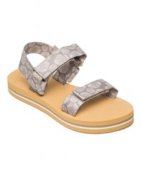 Sandały dla Kobiety ROXY CAGE Brązowy. Brązowe sandały Roxy, bez wzorów, z gumy, bez obcasa, bez zapięcia. Za 209.99 zł.